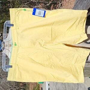 NWT Men's Betenly shorts, yellow, sz 40, 10" inseam, great weight